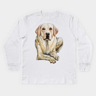 Labrador Kids Long Sleeve T-Shirt